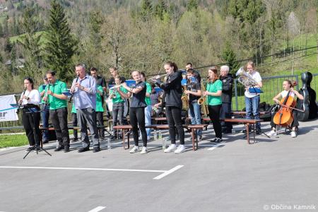 Odprtje večnamenskega prostora na Selih (1)